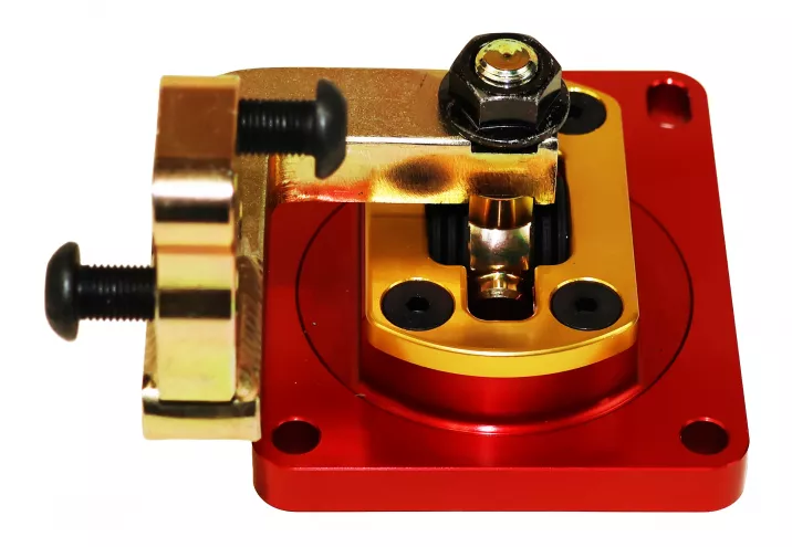 Qwik Stik Shifter T5/T56 Square Base, 2" Left & 2" Back Offset